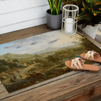 They were here all along / UFO in countryside Outdoor Rug Gallery Image 2