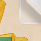 Retro Super Mum  Wall Tapestry Gallery Image 3