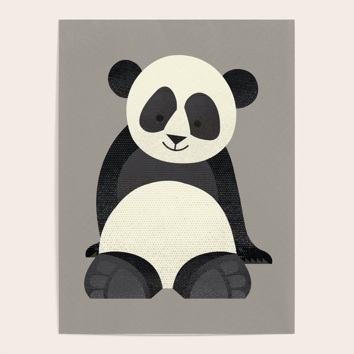 Whimsy Giant Panda Poster Gallery Image 4