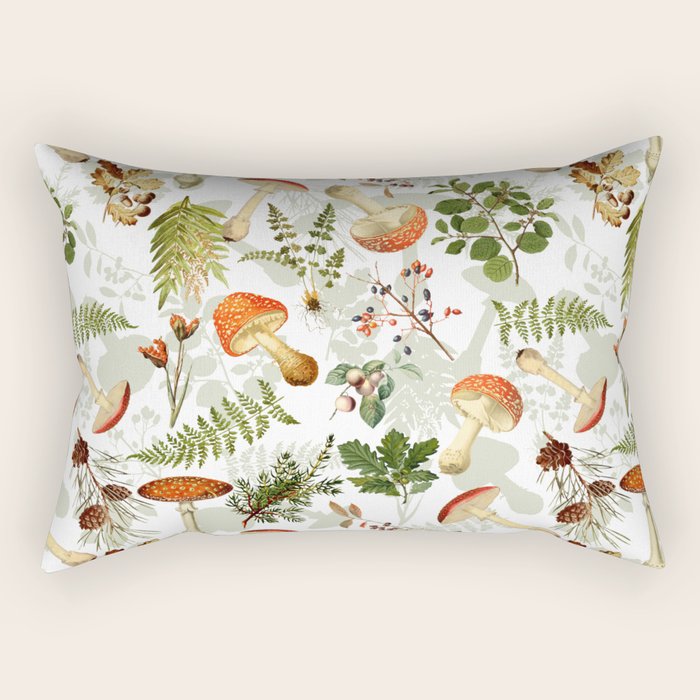 Vintage & Shabby Chic - Autumn Harvest Botanical Garden Rectangular Pillow Gallery Image 1