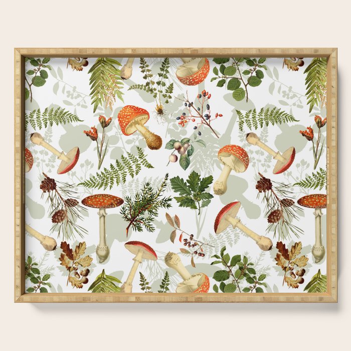 Vintage & Shabby Chic - Autumn Harvest Botanical Garden Serving Tray Gallery Image 1