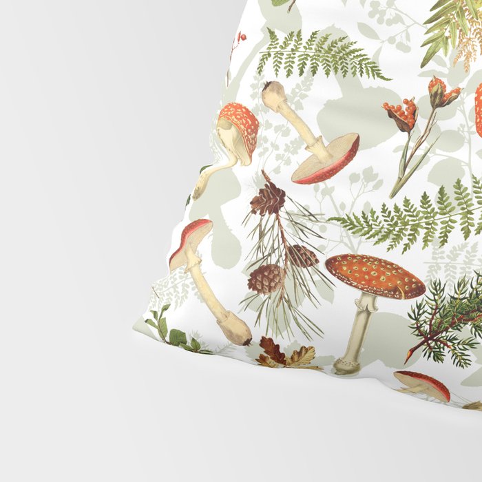 Vintage & Shabby Chic - Autumn Harvest Botanical Garden Pillow Sham Gallery Image 4