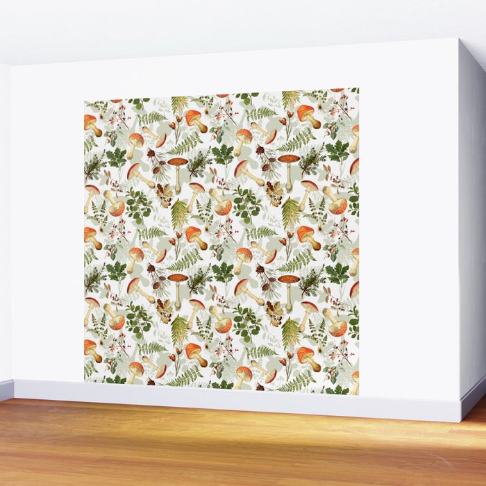 Vintage & Shabby Chic - Autumn Harvest Botanical Garden Wall Mural Gallery Image 2