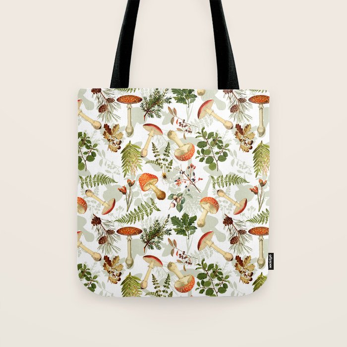 Vintage & Shabby Chic - Autumn Harvest Botanical Garden Tote Bag Gallery Image 1