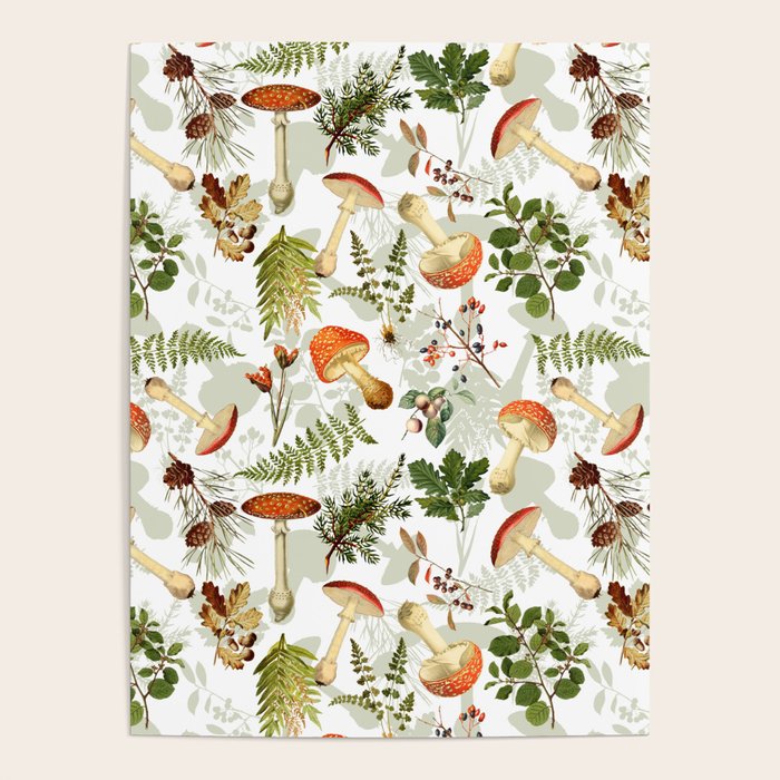 Vintage & Shabby Chic - Autumn Harvest Botanical Garden Poster Gallery Image 1