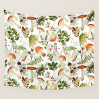 Vintage & Shabby Chic - Autumn Harvest Botanical Garden Wall Tapestry Gallery Image 4