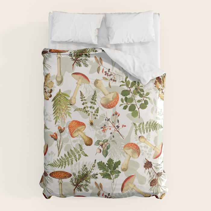 Vintage & Shabby Chic - Autumn Harvest Botanical Garden Duvet Cover Gallery Image 1