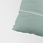 Modern Minimal Line Abstract XXIV Pillow Sham Gallery Image 4