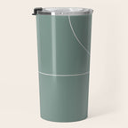 Modern Minimal Line Abstract XXIV Travel Mug Gallery Image 3
