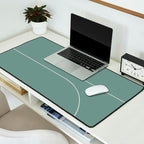 Modern Minimal Line Abstract XXIV Desk Mat Gallery Image 2