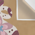 Blush Folk Floral Vase Wall Tapestry Gallery Image 3