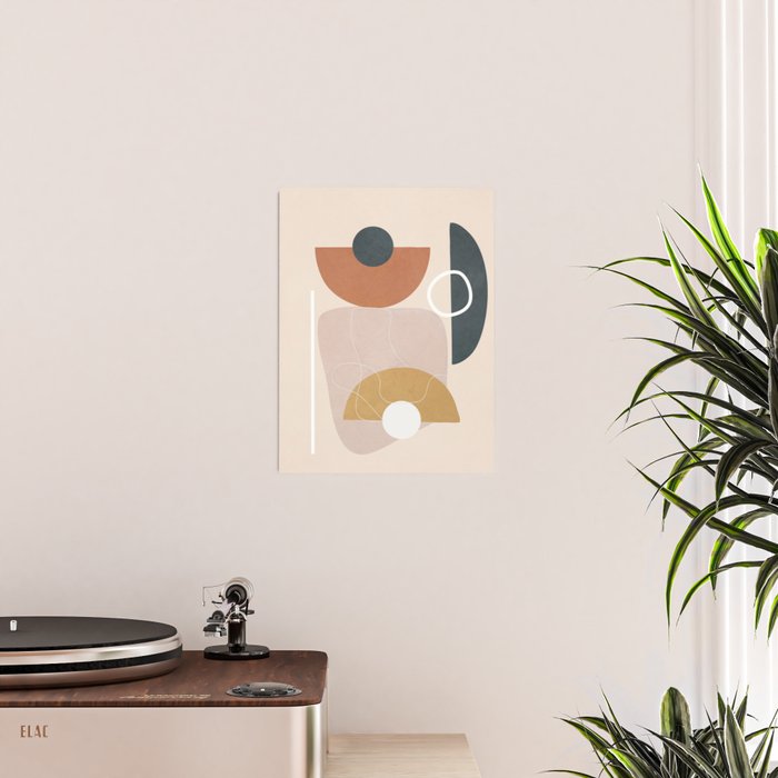 Minimal Abstract Shapes No.56 Poster Gallery Image 2