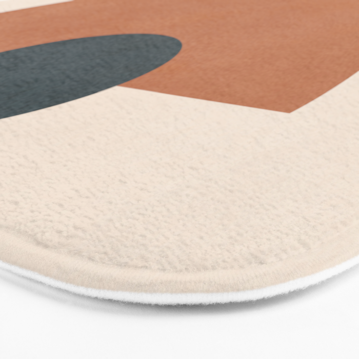 Minimal Abstract Shapes No.56 Bath Mat Gallery Image 3