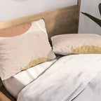 Minimal Abstract Shapes No.56 Pillow Sham Gallery Image 2