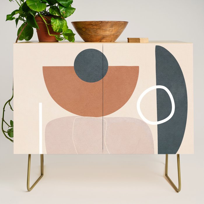 Minimal Abstract Shapes No.56 Credenza Gallery Image 1