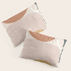 Minimal Abstract Shapes No.56 Pillow Sham Gallery Image 3
