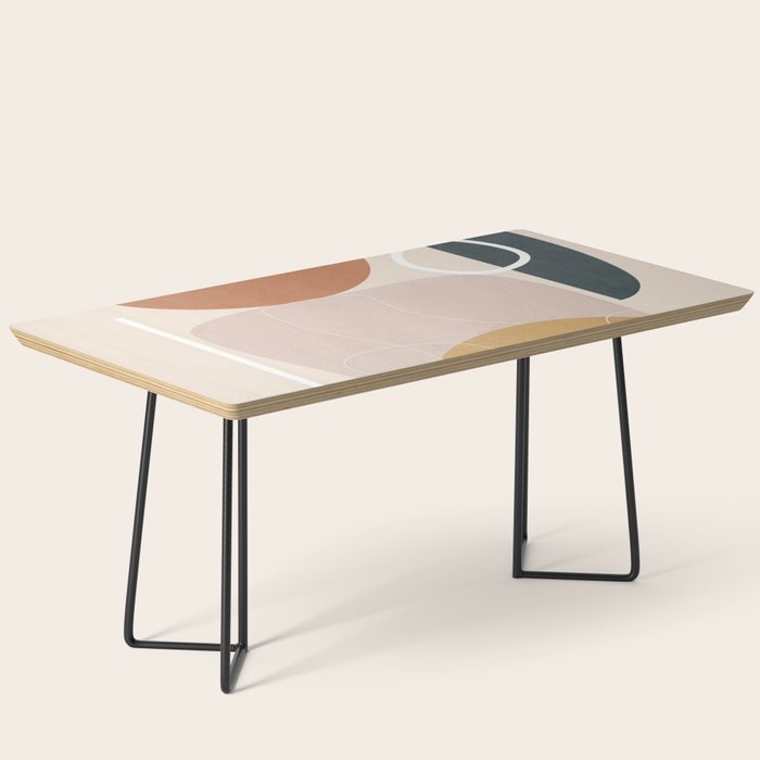 Minimal Abstract Shapes No.56 Coffee Table Gallery Image 1
