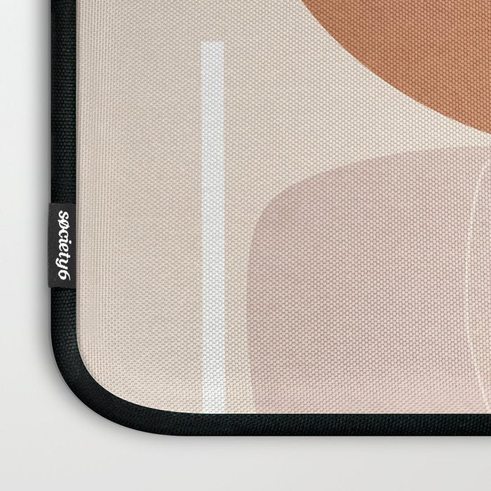 Minimal Abstract Shapes No.56 Laptop Sleeve Gallery Image 3