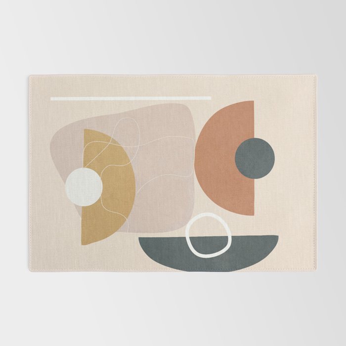 Minimal Abstract Shapes No.56 Rug Gallery Image 2