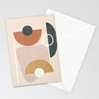 Minimal Abstract Shapes No.56 Stationery Card Gallery Image 2