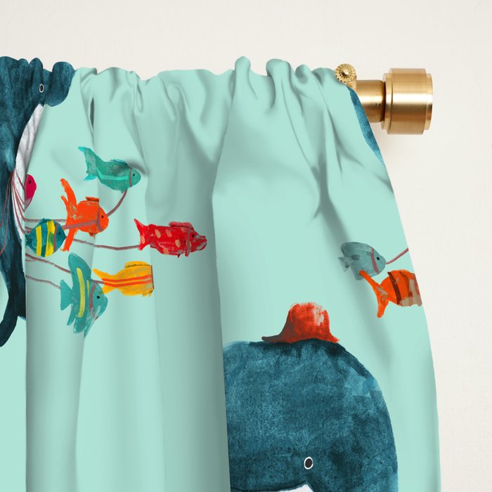 My Pet Fish Window Curtain Gallery Image 2