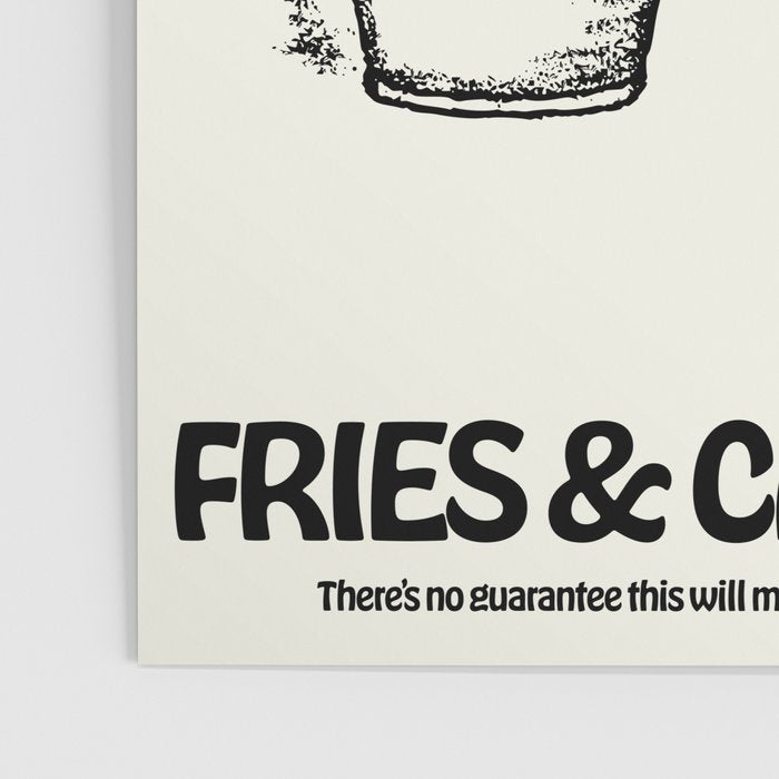 Fries & Caesar Salad Poster Gallery Image 3