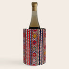 Shirvan East Caucasus Colorful Kilim Print Wine Chiller Gallery Image 2