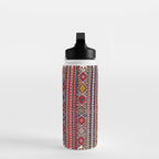 Shirvan East Caucasus Colorful Kilim Print Water Bottle Gallery Image 3