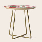 Festive Baubles Pattern Side Table Gallery Image 1