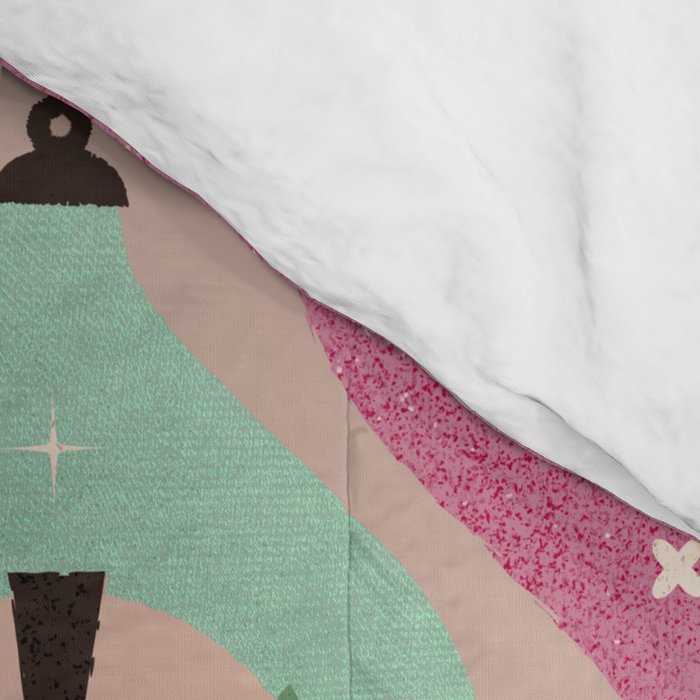 Festive Baubles Pattern Comforter Gallery Image 4