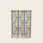 Antique Napoleonic Toile With Stripes And Butterflies Wall Hanging Gallery Image 1