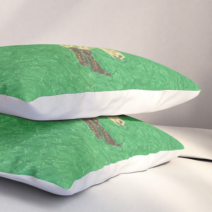 Florence the Cowgirl Cheetah Pillow Sham Gallery Image 3