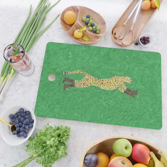 Florence the Cowgirl Cheetah Cutting Board Gallery Image 2