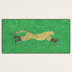 Florence the Cowgirl Cheetah Desk Mat Gallery Image 3