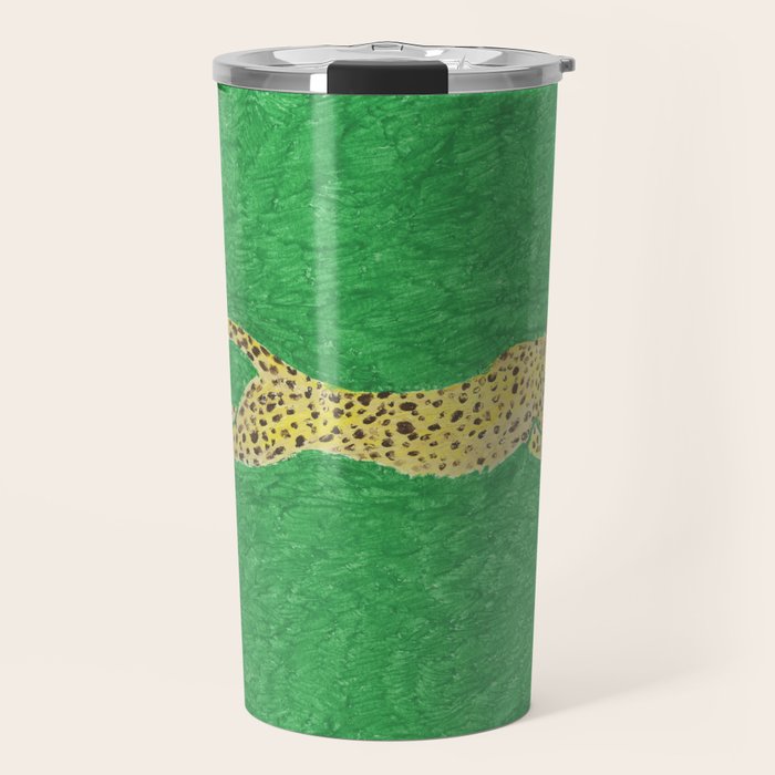 Florence the Cowgirl Cheetah Travel Mug Gallery Image 1
