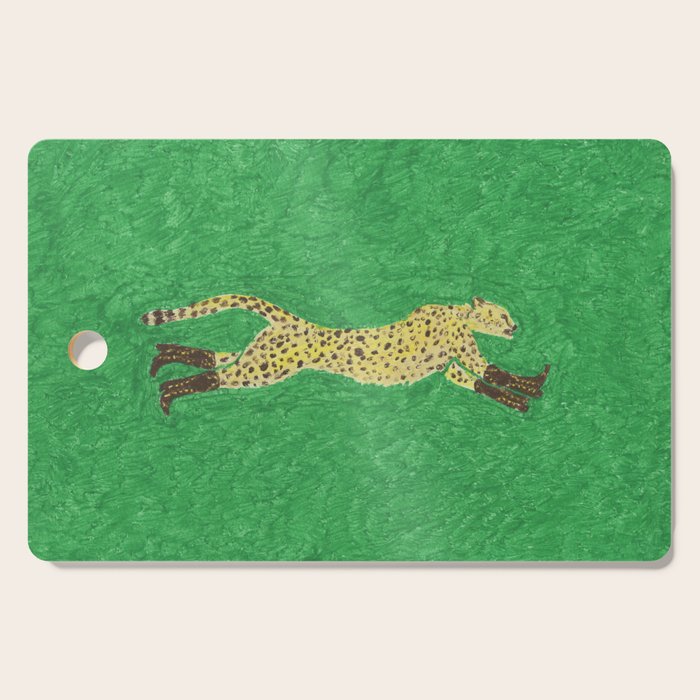 Florence the Cowgirl Cheetah Cutting Board Gallery Image 1