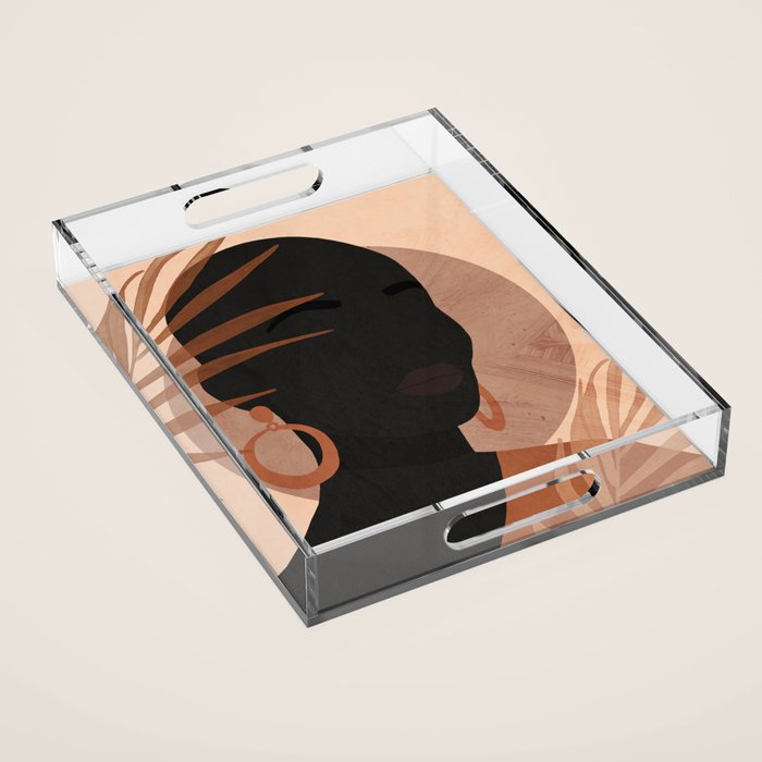Tropical Girl 27 Acrylic Tray Gallery Image 1