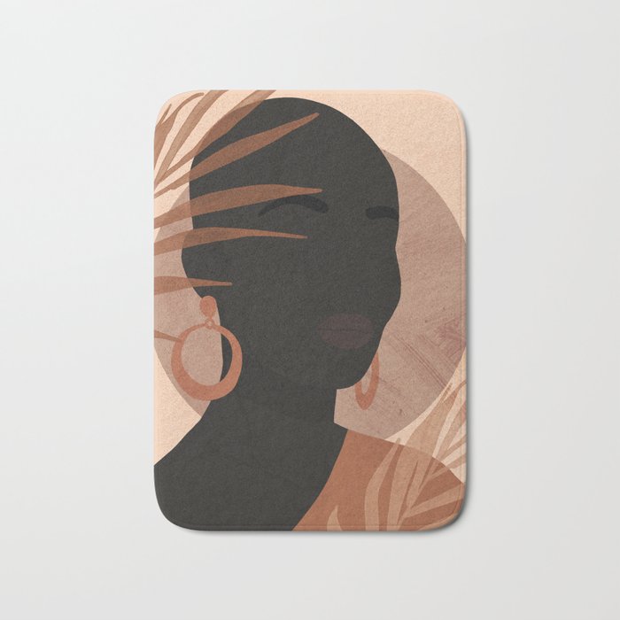Tropical Girl 27 Bath Mat Gallery Image 1