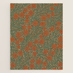 Summer Garden / Green & Orange Jigsaw Puzzle Gallery Image 1