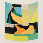Modern Abstraction 11 Wall Tapestry Gallery Image 4