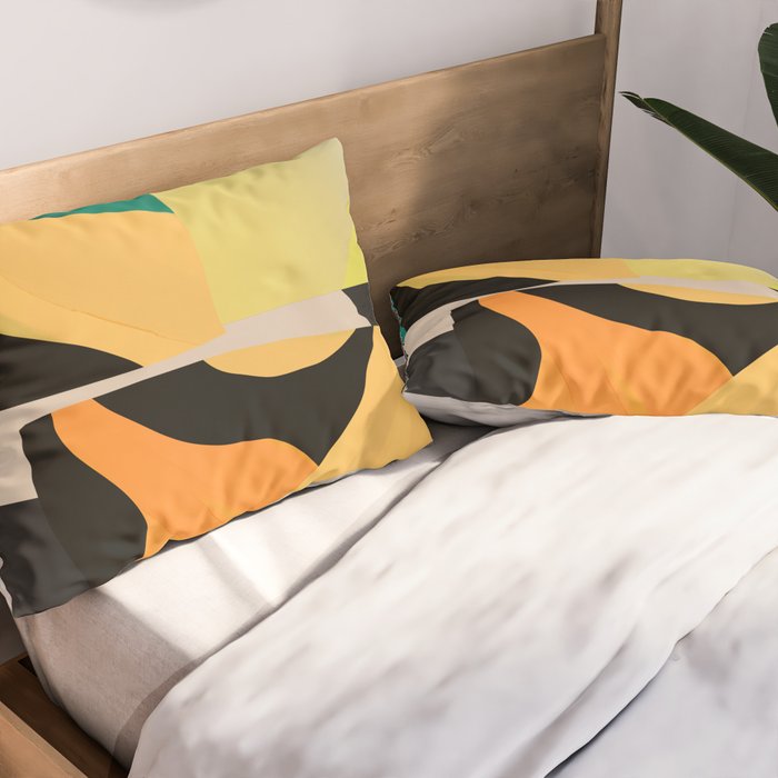 Modern Abstraction 11 Pillow Sham Gallery Image 2