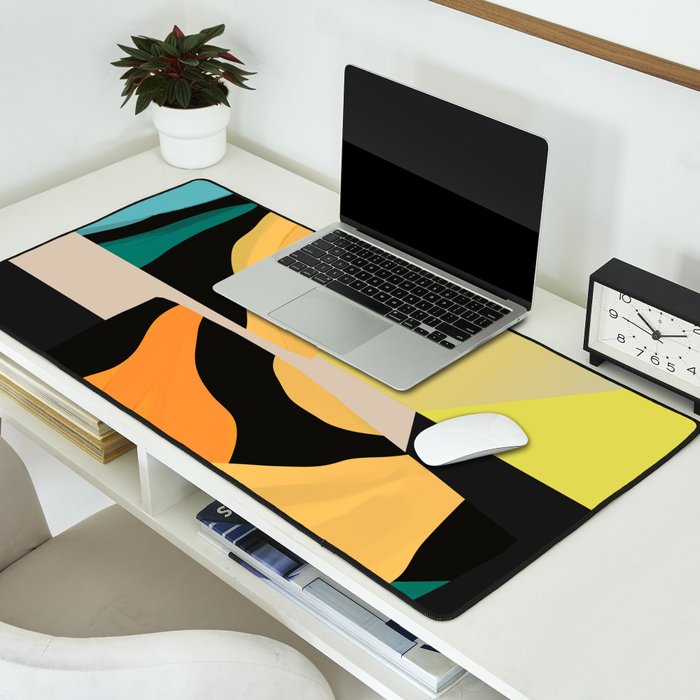 Modern Abstraction 11 Desk Mat Gallery Image 2
