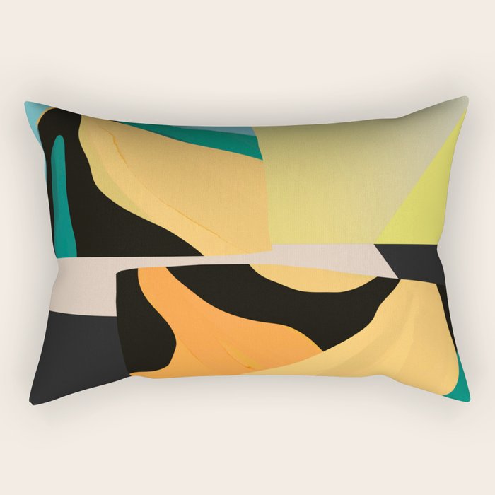 Modern Abstraction 11 Rectangular Pillow Gallery Image 1