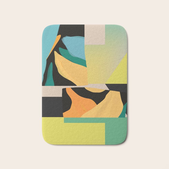 Modern Abstraction 11 Bath Mat Gallery Image 1