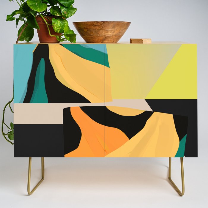 Modern Abstraction 11 Credenza Gallery Image 1