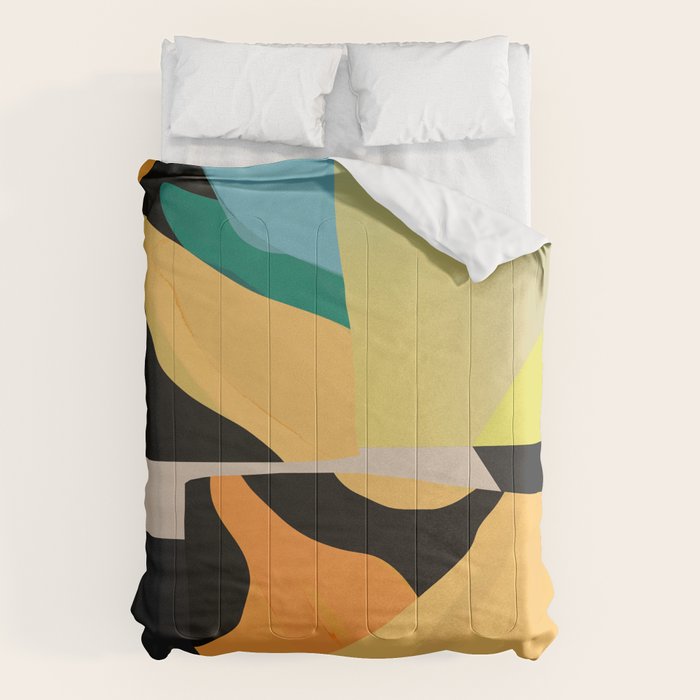Modern Abstraction 11 Comforter Gallery Image 6