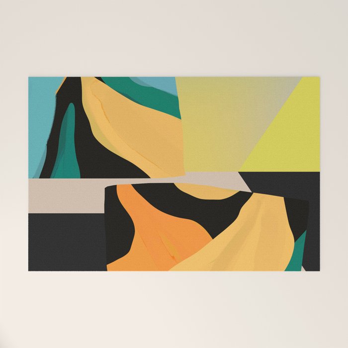 Modern Abstraction 11 Welcome Mat Gallery Image 1