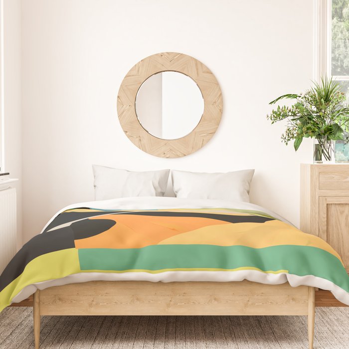 Modern Abstraction 11 Duvet Cover Gallery Image 3