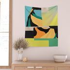 Modern Abstraction 11 Wall Tapestry Gallery Image 2