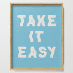 Take It Easy Sky Blue Serving Tray Gallery Image 1